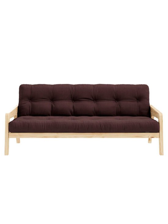 Karup - Grab-futonsohva brown/mänty L 200 cm - BROWN | Stockmann - photo 2