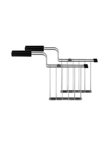 Alessi - B Toru maizes grauzdētāja statīvi, 2 gab. - BLACK | Stockmann