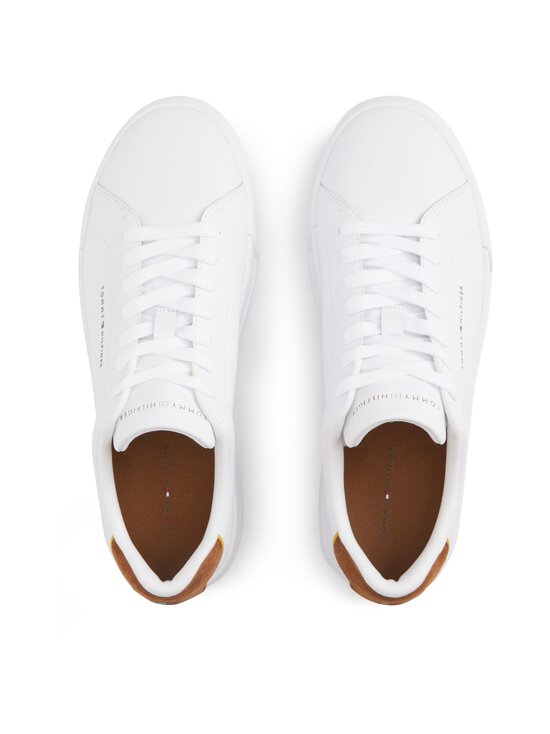 Tommy Hilfiger - Tennised TH Court Essential - 02R WHITE/COCONUT GROOVE | Stockmann - photo 2