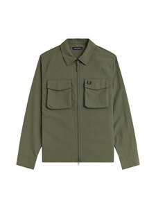Fred Perry - Ripstop Pocket Overshirt -paita - LAUREL WREATH GREEN | Stockmann
