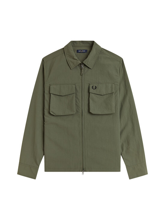 Fred Perry - Ripstop Pocket Overshirt -paita - LAUREL WREATH GREEN | Stockmann - photo 1
