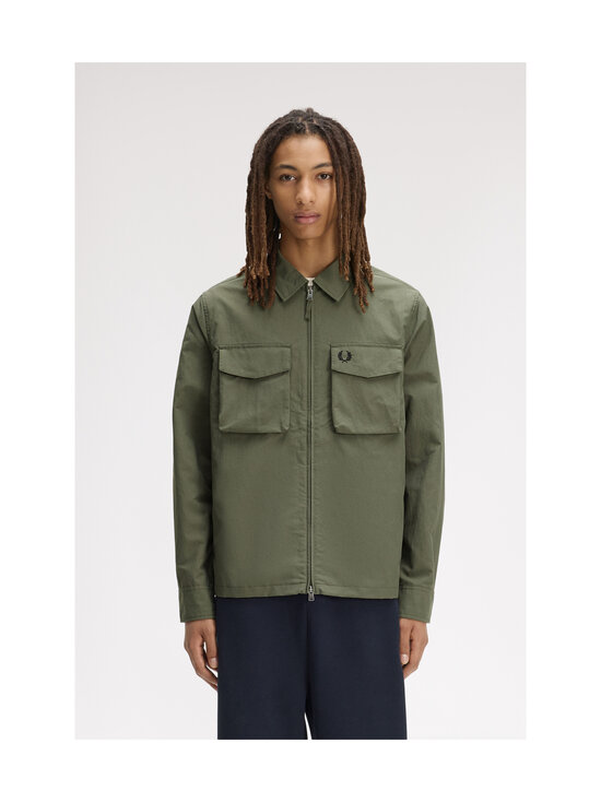 Fred Perry - Ripstop Pocket Overshirt -paita - LAUREL WREATH GREEN | Stockmann - photo 3