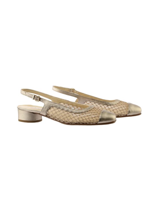 HASSIA - Roma H-Last Low Heel Slingback -nahka-avokkaat - 1378 SAND | Stockmann - photo 2
