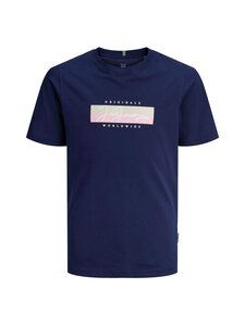 JACK & JONES junior - T-särk JorFrederiksberg Boxscript - OCEAN CAVERN PRINT:SS25 | Stockmann