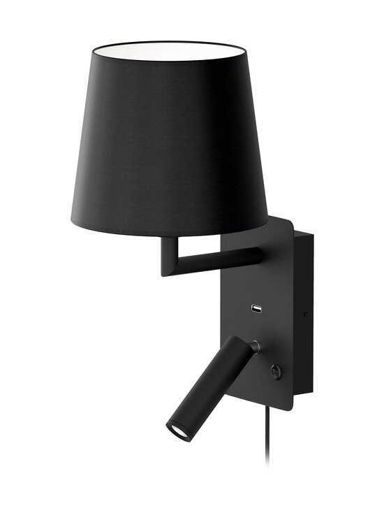 Design by Grönlund - Denver USB -seinävalaisin - BLACK - photo 2 Design by Grönlund - Denver USB -seinävalaisin - BLACK | Stockmann - photo 2
