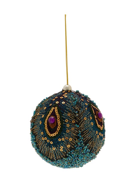 Sequins & Beads -kuusenkoriste 8,9 cm