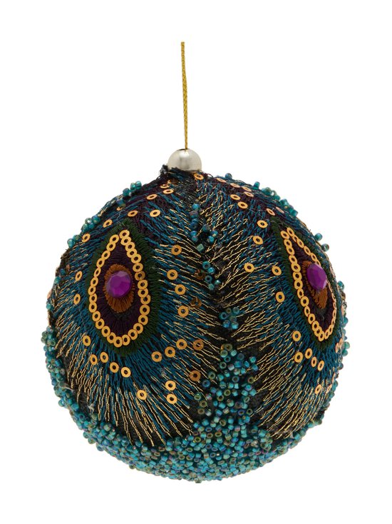 Villa Stockmann - Sequins & Beads eglīšu rotājums 8,9 cm - GREEN - photo 2 Villa Stockmann - Sequins & Beads eglīšu rotājums 8,9 cm - GREEN | Stockmann - photo 2