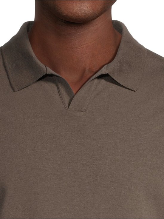 Filippa K - Stretch Cotton -pikeepaita - NULL EBONY BROWN EBONY BROWN | Stockmann - photo 4