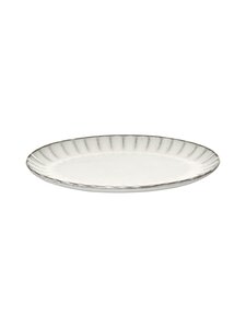 Serax - Inku Oval S -lautanen 25 x 17,5 x 1,7 cm - WHITE | Stockmann