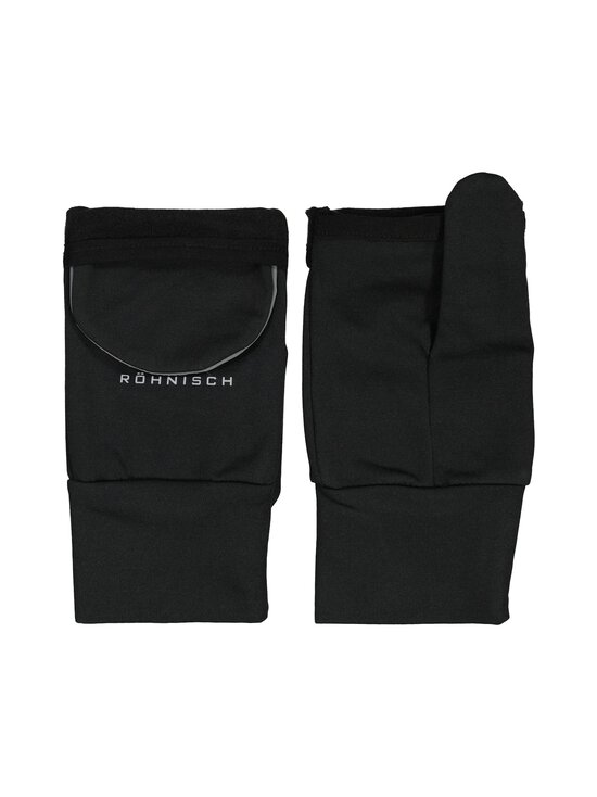 Röhnisch - Glow Running Mittens -käsineet - 0001 BLACK | Stockmann - photo 4