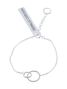 Pernille Corydon - Hõbedast käevõru Double Twisted - SILVER Pernille Corydon - Hõbedast käevõru Double Twisted - SILVER | Stockmann