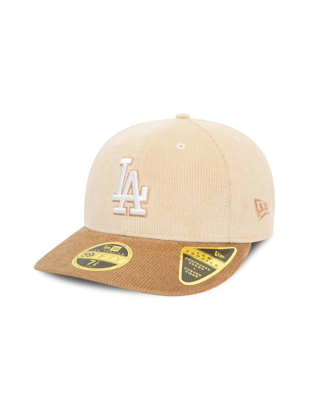 New Era La dodgers cord 59fifty fitted -lippalakki