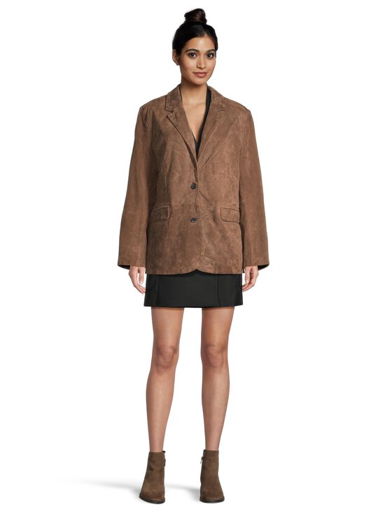 Human Scales - Tova zamšādas jaka - 300 DK. BROWN - photo 2 Human Scales - Tova zamšādas jaka - 300 DK. BROWN | Stockmann - photo 2