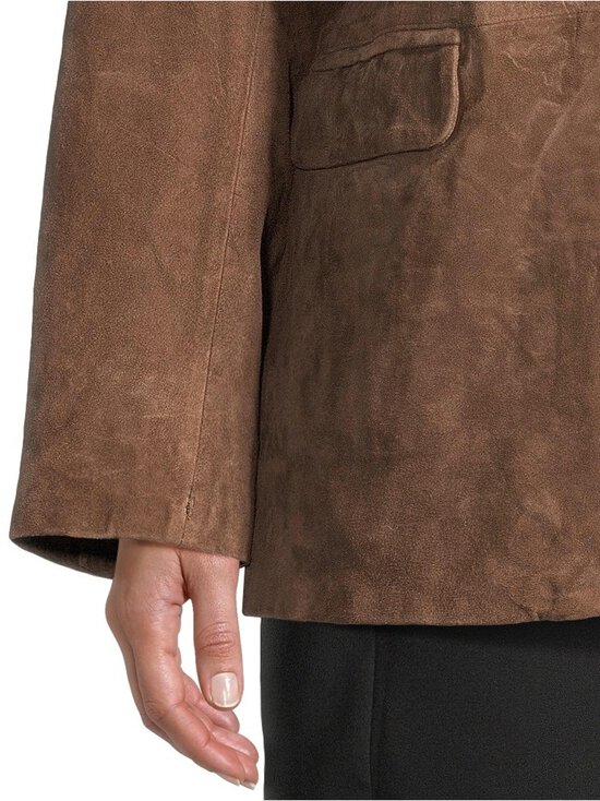 Human Scales - Tova zamšādas jaka - 300 DK. BROWN - photo 4 Human Scales - Tova zamšādas jaka - 300 DK. BROWN | Stockmann - photo 4