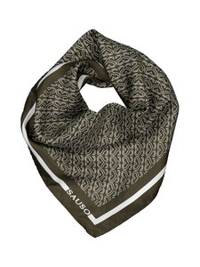 Sauso - Crystal-silkkihuivi - DUSTY OLIVE | Stockmann