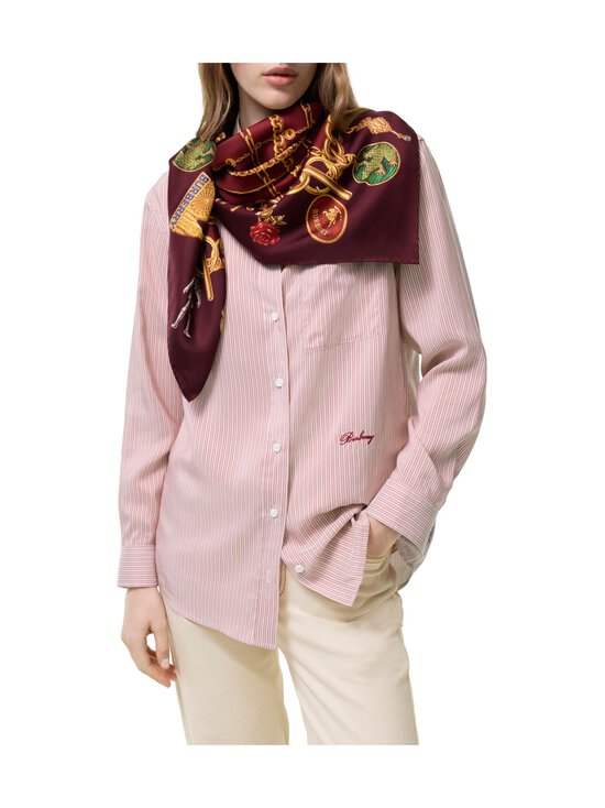 Burberry - Check Charm -silkkihuivi - C5334 AUBURN BROWN | Stockmann - photo 3