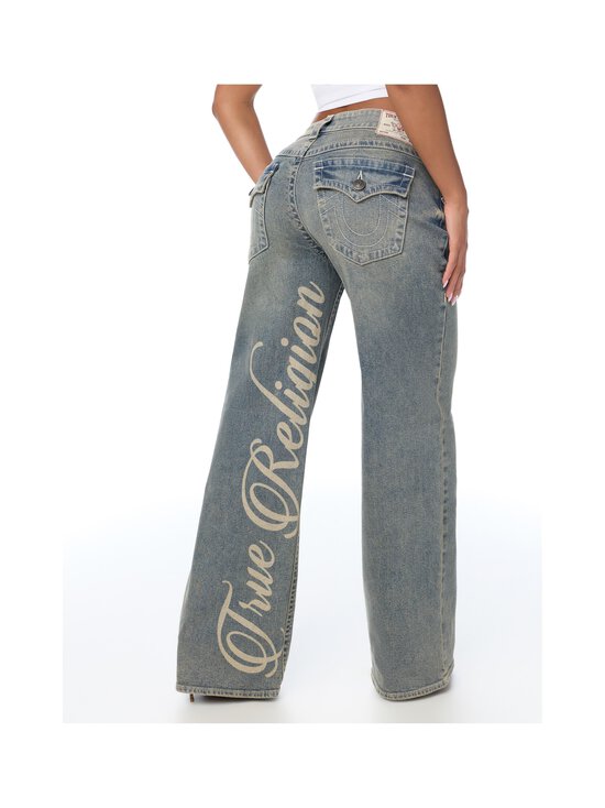 True Religion - Bobbi Baggy Flap -farkut - JEEM ICE VEIL | Stockmann - photo 4
