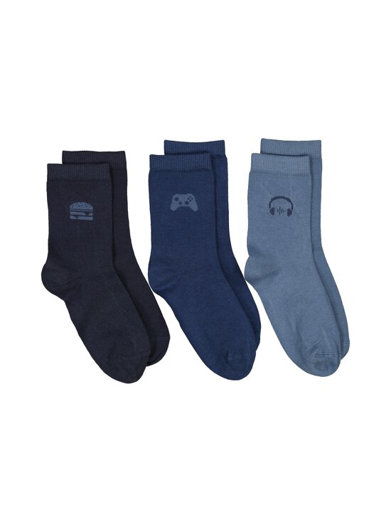 Lindex - Gaming -sukat 3-pack - 2521 DARK NAVY - photo 2 Lindex - Gaming -sukat 3-pack - 2521 DARK NAVY | Stockmann - photo 2