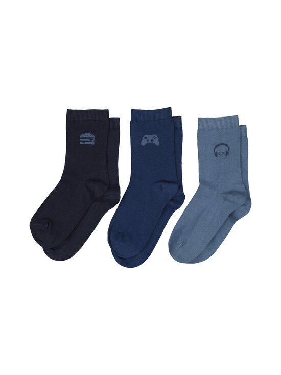 Lindex - Gaming -sukat 3-pack - 2521 DARK NAVY - photo 3 Lindex - Gaming -sukat 3-pack - 2521 DARK NAVY | Stockmann - photo 3