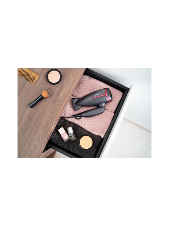 Beurer - HC25 Travel -hiustenkuivaaja - BLACK / RED | Stockmann - photo 4