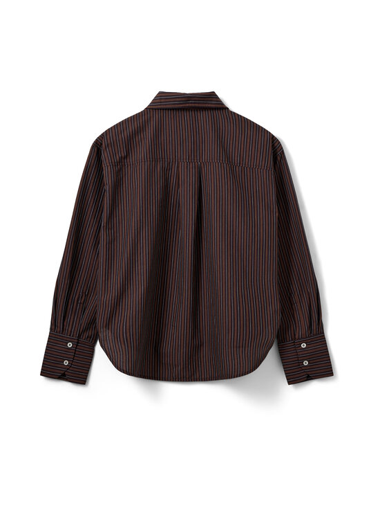 Sofie Schnoor - Pluus MashaSW Striped Oversize - 7171 DARK PLUM | Stockmann - photo 2