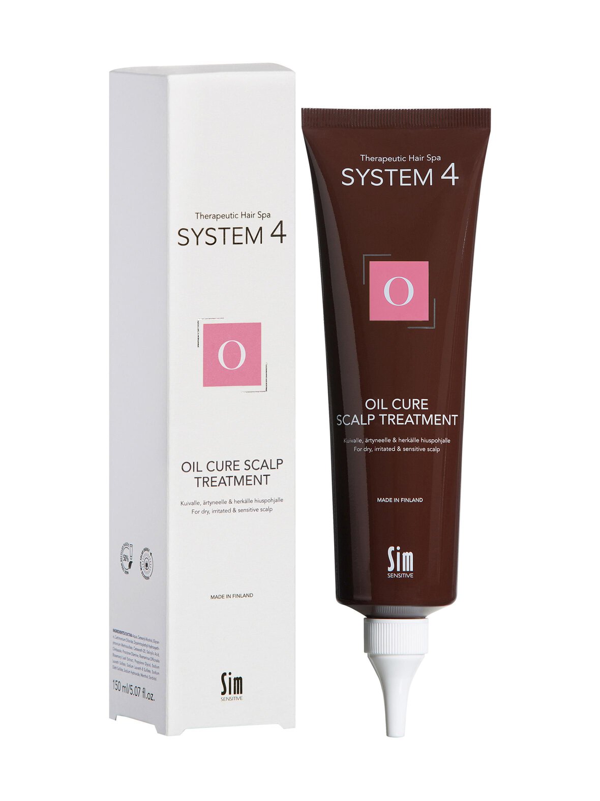 O Oil Cure Scalp Treatment -kuoriva hiusnaamio 150 ml