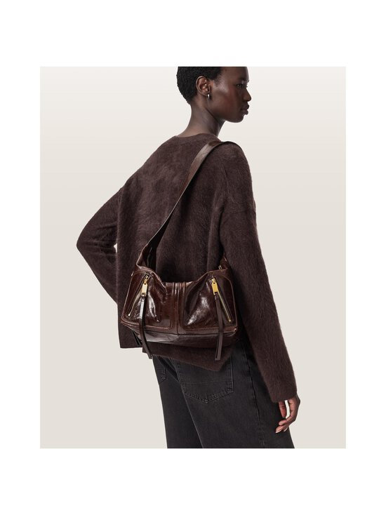 Allsaints - Jean Rey Shldr -nahkalaukku - COGNAC BROWN | Stockmann - photo 3