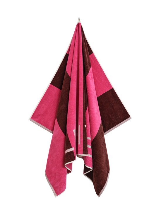 Gant Home - Block Stripe -rantapyyhe - 661 BRIGHT FUSCHIA | Stockmann - photo 2