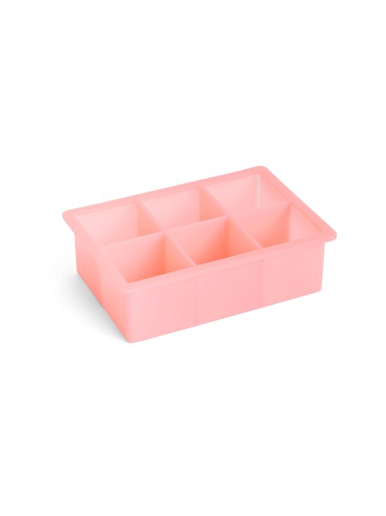 HAY - Ice Cube Tray 6 Cubes XX-Large ledus kubiņu veidne - PINK - photo 1 HAY - Ice Cube Tray 6 Cubes XX-Large ledus kubiņu veidne - PINK | Stockmann - photo 1