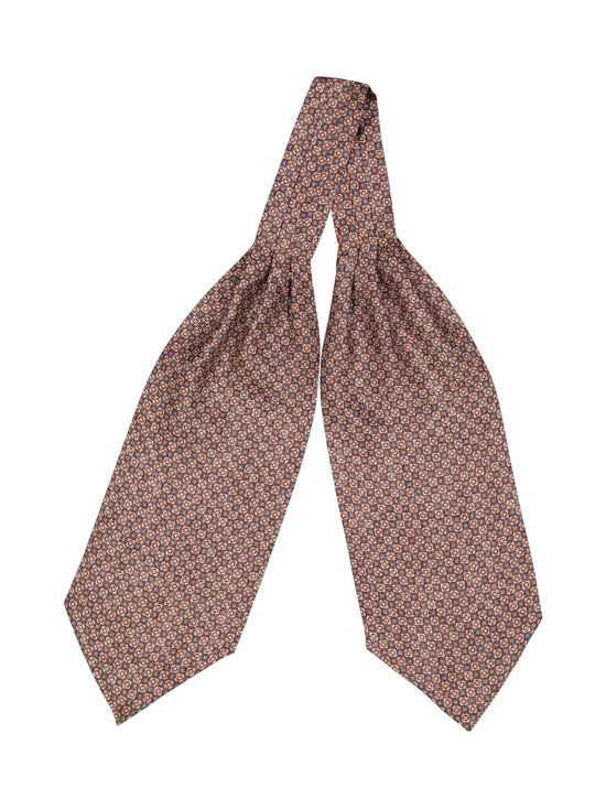 Stockholm Kravatt - Ascot Small Print Silk -solmiohuivi - 3 BROWN | Stockmann - photo 2
