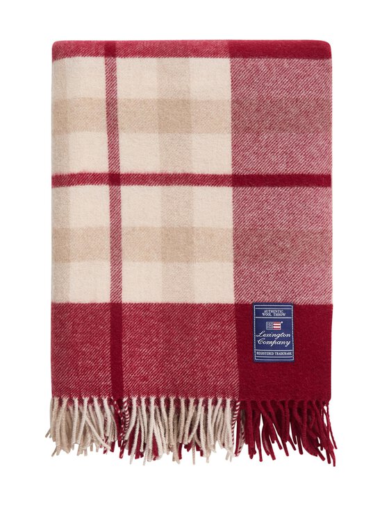 Lexington - Checked-villahuopa 130 x 170 cm - 4400-TH10 RED/BEIGE - photo 1 Lexington - Checked-villahuopa 130 x 170 cm - 4400-TH10 RED/BEIGE | Stockmann - photo 1