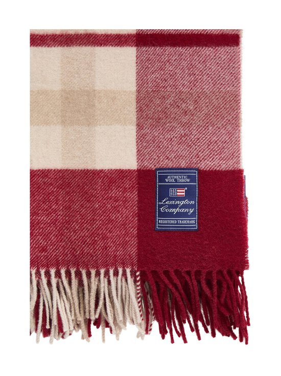 Lexington - Checked-villahuopa 130 x 170 cm - 4400-TH10 RED/BEIGE - photo 3 Lexington - Checked-villahuopa 130 x 170 cm - 4400-TH10 RED/BEIGE | Stockmann - photo 3