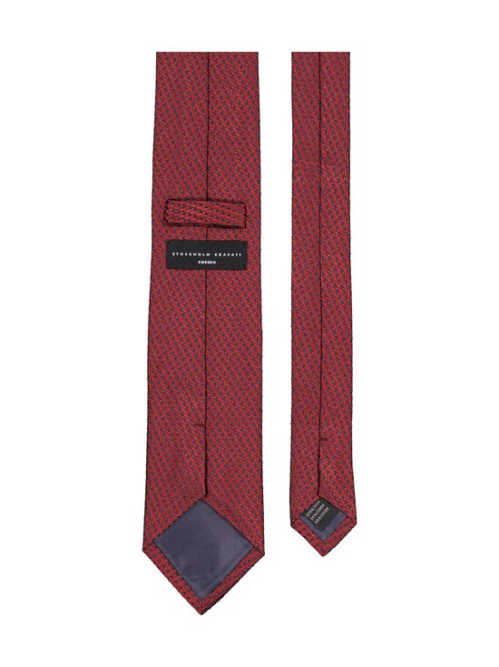 Stockholm Kravatt - Structure-silkkisolmio - G25C RED/NAVY | Stockmann - photo 2