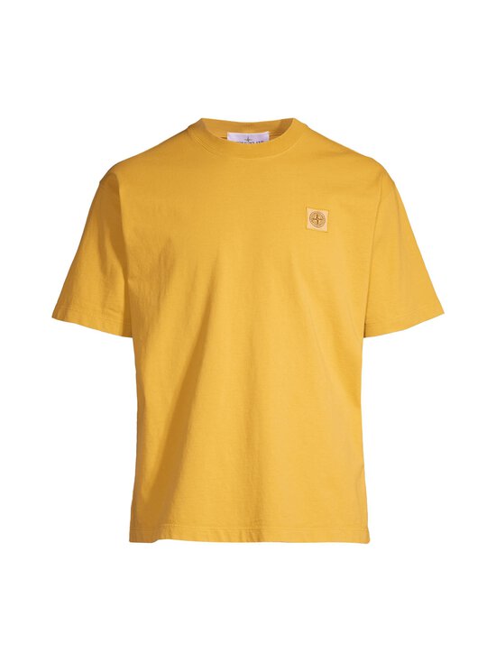 Stone Island - T-särk Logo - V0034 MUSTARD | Stockmann - photo 1