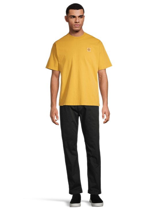Stone Island - T-särk Logo - V0034 MUSTARD | Stockmann - photo 2