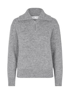 Samsoe Samsoe - Saanour vilnas maisījuma džemperis - CLR001108 GREY MEL. | Stockmann