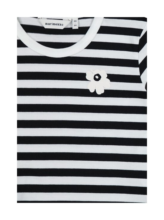 Marimekko - Paja Tasaraita Unikko -trikoopaita - 068 WHITE, BLACK - photo 3 Marimekko - Paja Tasaraita Unikko -trikoopaita - 068 WHITE, BLACK | Stockmann - photo 3