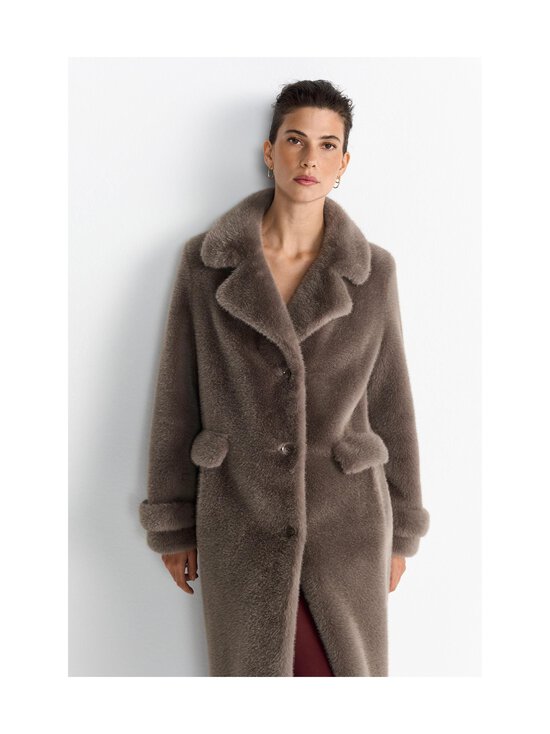 rich & royal - Long Faux Fur -tekoturkistakki - SILVER MIST 844 - photo 3 rich & royal - Long Faux Fur -tekoturkistakki - SILVER MIST 844 | Stockmann - photo 3
