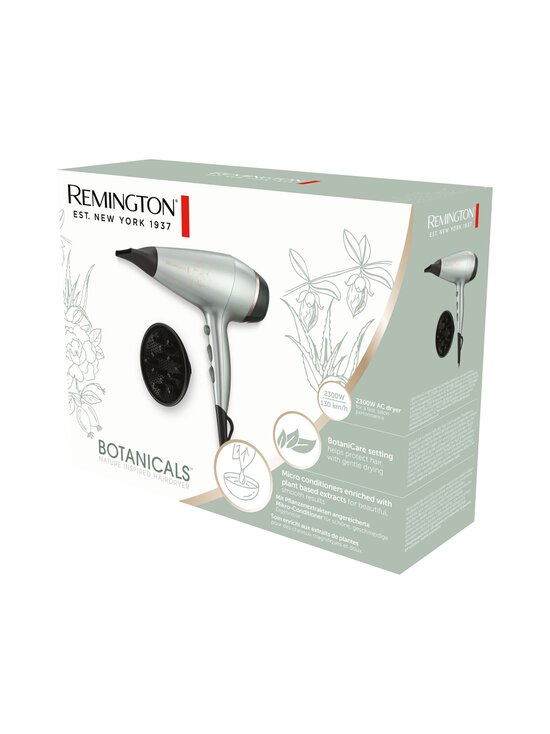 Remington - Botanicals AC Hairdryer -hiustenkuivain - BLACK, SILVER | Stockmann - photo 10