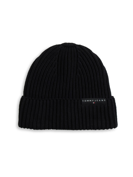 Tommy Jeans - TJM Linear Logo adīta cepure - BDS BLACK | Stockmann - photo 1