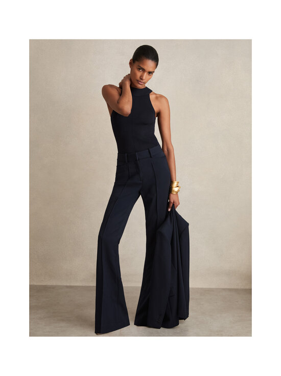 Reiss - Gabi Flare Leg -housut - 10 NAVY | Stockmann - photo 5