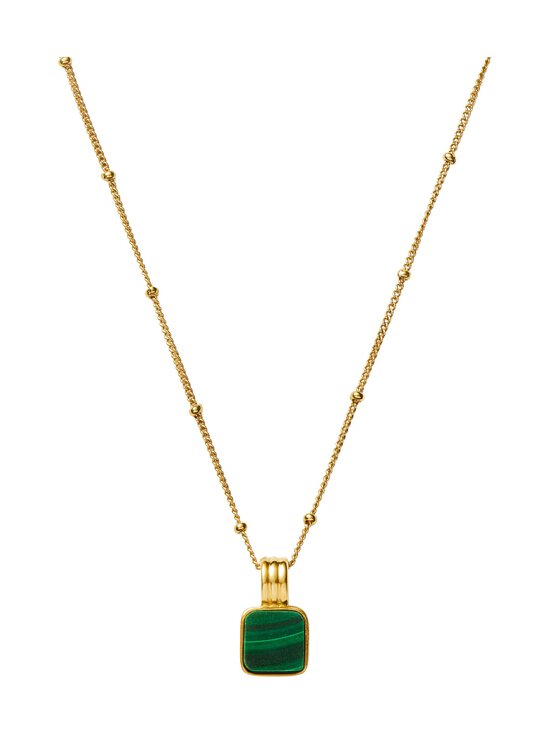 MISSOMA - Kaelaehe Lucy Williams Square Malachite - GOLD | Stockmann - photo 1