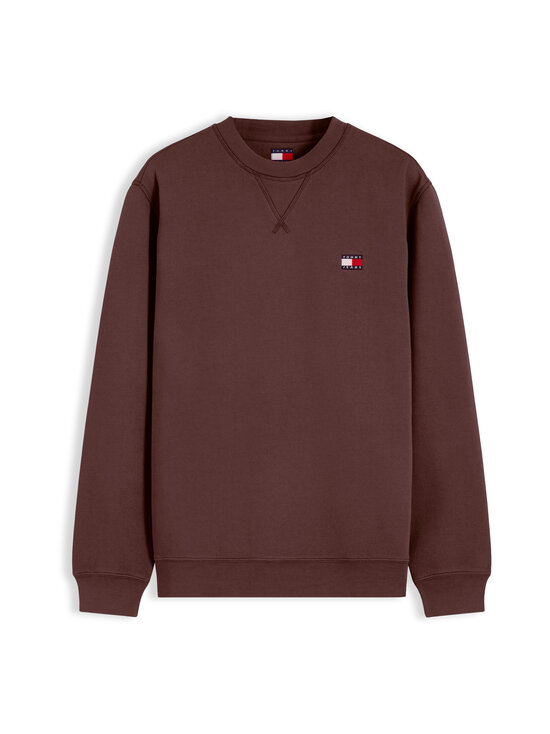 Tommy Jeans - Pusa Badge Crew - GT4 HEMLOCK BROWN | Stockmann - photo 1