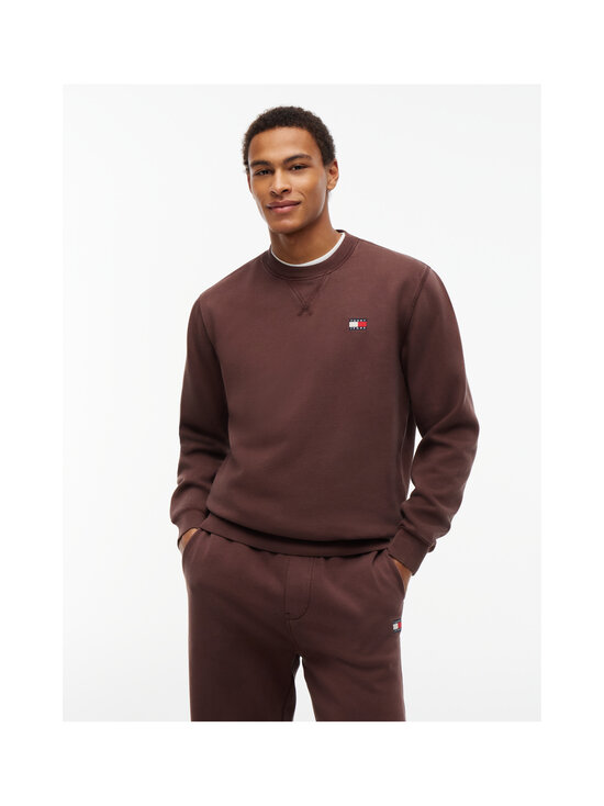 Tommy Jeans - Pusa Badge Crew - GT4 HEMLOCK BROWN | Stockmann - photo 2