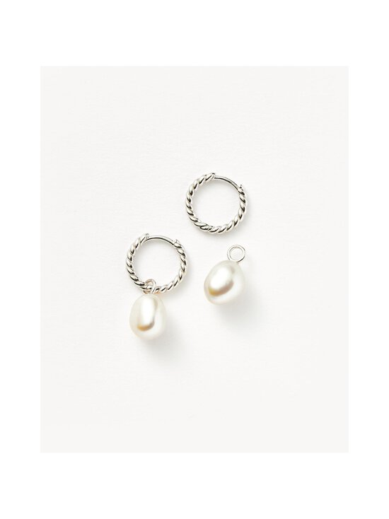 MISSOMA - Kõrvarõngad Pearl Twisted Small Drop Hoop - SILVER - photo 2 MISSOMA - Kõrvarõngad Pearl Twisted Small Drop Hoop - SILVER | Stockmann - photo 2