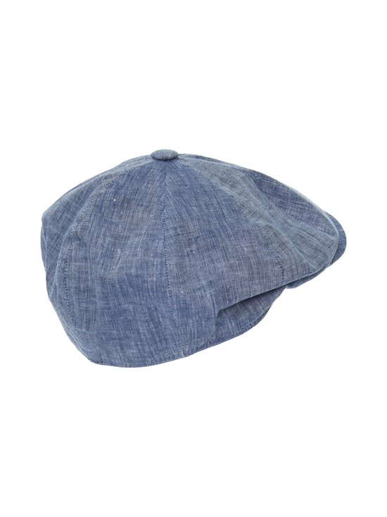 CONSTRUE - Matias Flat Cap -pellavalakki - N3 BLUE | Stockmann - photo 2
