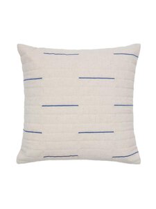 Kave Home - Blaina-tyynynpäällinen - SININEN,VALKOINEN | Stockmann