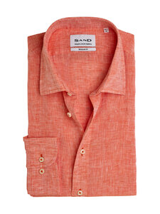 SAND Copenhagen - Linane särk State Soft Modern fit - 752 DARK YELLOW | Stockmann