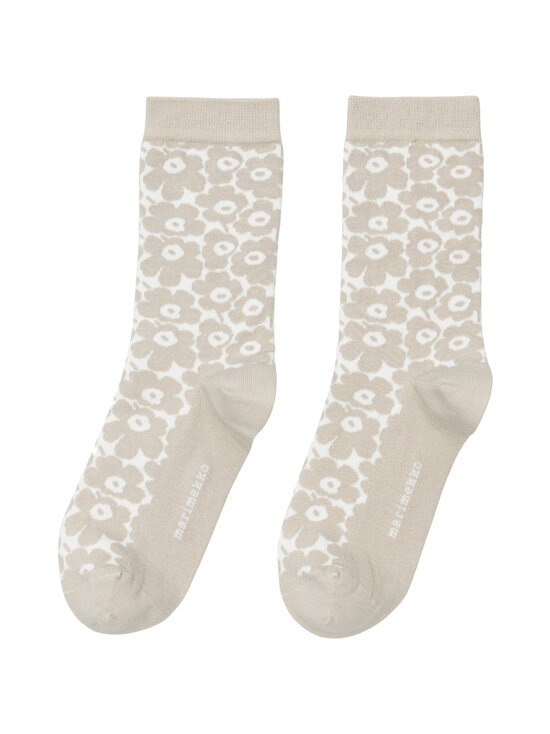 Marimekko - Linjaus Pikkuinen Unikko -sukat - 110 WHITE WHITE | Stockmann - photo 1
