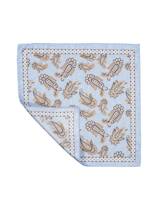 Stockholm Kravatt - Hankie Big Palsey -silkkitaskuliina - 2 LIGHT BLUE - photo 2 Stockholm Kravatt - Hankie Big Palsey -silkkitaskuliina - 2 LIGHT BLUE | Stockmann - photo 2